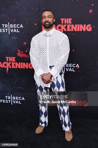 Allan Washington attends "The Blackening" Premiere during the 2023 Tribeca Festival at The Apollo Theater on June 13, 2023 in New York City.