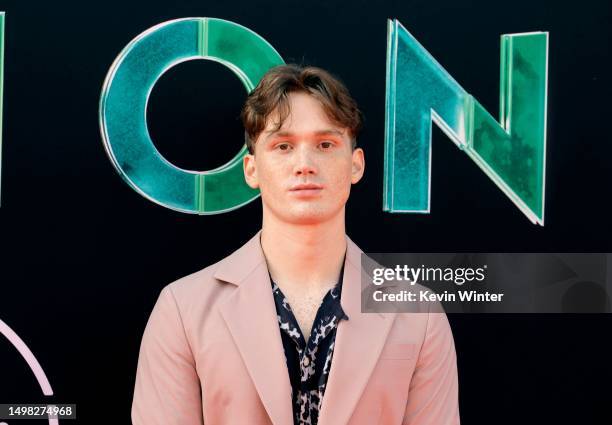 Matt Lintz attends Marvel Studios' "Secret Invasion" launch event at El Capitan Theatre on June 13, 2023 in Los Angeles, California.