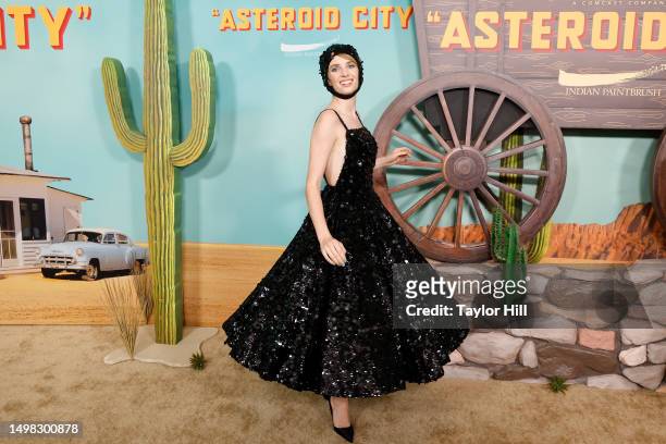 Maya Hawke attends the New York premiere of "Asteroid City" at Alice Tully Hall on June 13, 2023 in New York City.