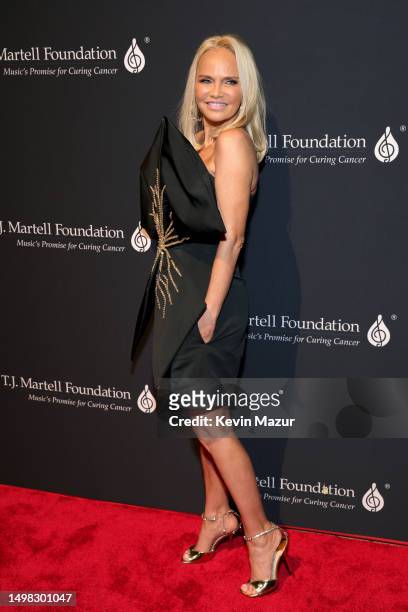 Kristin Chenoweth appears at the T.J. Martell Foundation 45th Annual New York Honors Gala at Cipriani 42nd Street on June 13, 2023 in New York City.