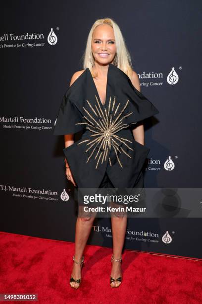 Kristin Chenoweth appears at the T.J. Martell Foundation 45th Annual New York Honors Gala at Cipriani 42nd Street on June 13, 2023 in New York City.