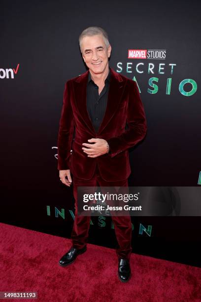 Dermot Mulroney attends the Secret Invasion launch event at the El Capitan Theatre in Hollywood, California on June 13, 2023.