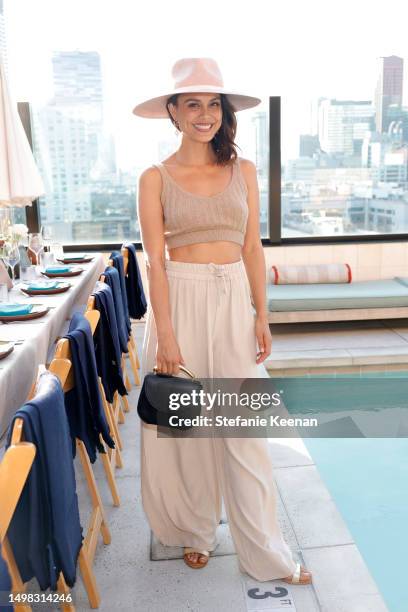 Nathalie Kelley attends the Cuyana Nuestra Raíces Dinner with Gina Rodriguez, María Elisa Camargo, Nathalie Kelley and Elsa Marie Collins at The...
