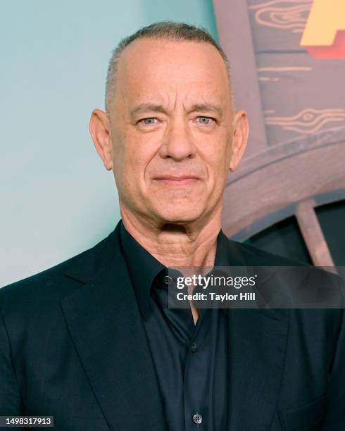 Tom Hanks attends the New York premiere of "Asteroid City" at Alice Tully Hall on June 13, 2023 in New York City.
