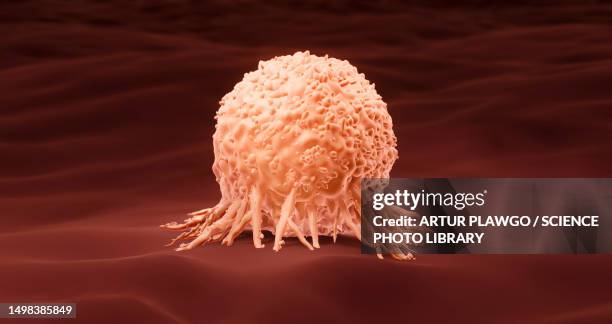illustrations, cliparts, dessins animés et icônes de cancer cell, illustration - cellule cancéreuse