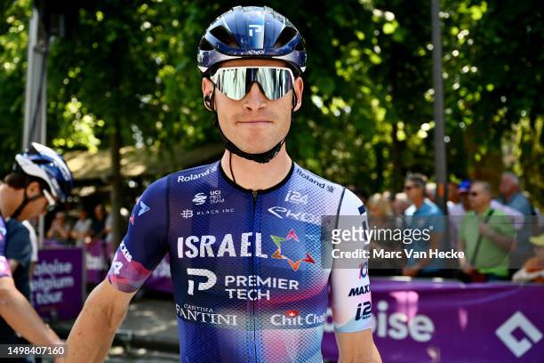 Ben Hermans of Belgium and Israel-Premier Tech Team prior to the 92nd Baloise Belgium Tour 2023, Stage 1 a 164.9km stage from Scherpenheuvel-Zichem...