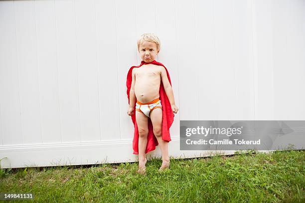 portrait of a little boy wearing a cape - cape verde fotografías e imágenes de stock