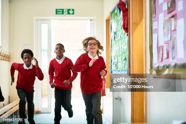Running In The Class 345 Child Running School Hallway Stock Photos, High-Res Pictures, and ...