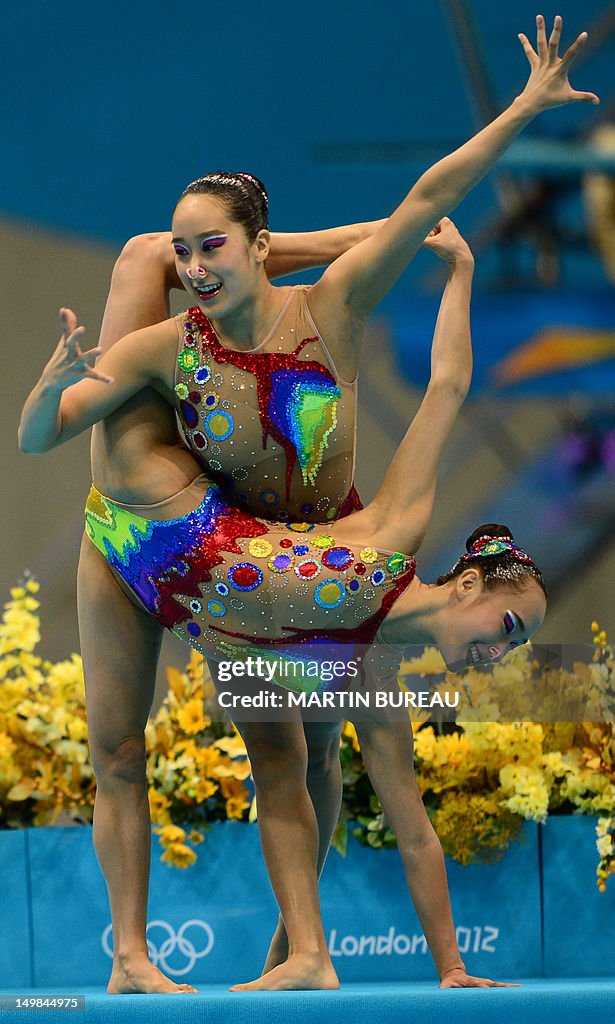 South Korea's Park Hyunsun and South Kor