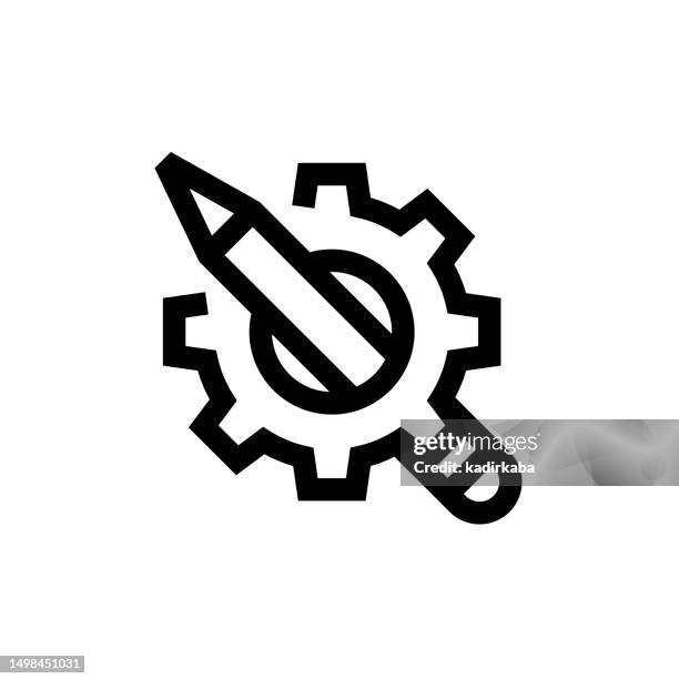 design development line icon, design, pixel perfect, editable stroke. logo, sign, symbol. graphic design, creativity. - web designer logo stock illustrations