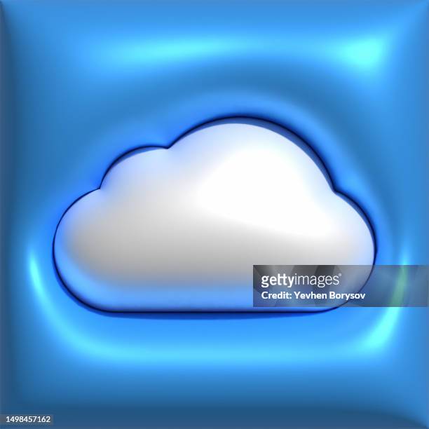 cloud speech bubble icon - interview icon stock pictures, royalty-free photos & images