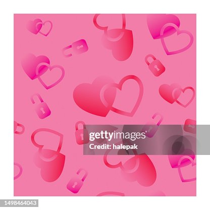 Love seamless pattern Love seamless pattern
