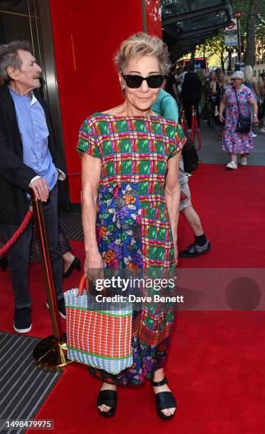 Zoe Wanamaker attends the press night performance of "42nd Street" at Sadler's Wells Theatre on June 14, 2023 in London, England.