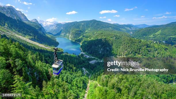 austria. - salzkammergut - fotografias e filmes do acervo