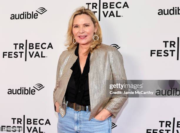 Kim Cattrall attends "Modern Love With Kim Cattrall" premiere during the 2023 Tribeca Festival at SVA Theatre on June 14, 2023 in New York City.