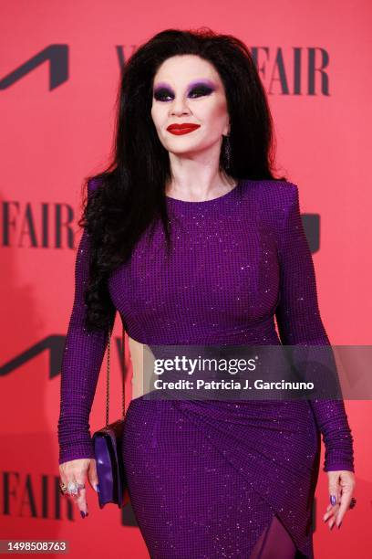 Olvido Gara, aka Alaska, attends Alaska's 60th Birthday celebrated by Vanity Fair at Hotel Palace on June 14, 2023 in Madrid, Spain.