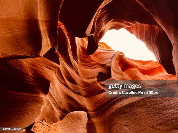 low angle view of rock formation - abstract images stock pictures, royalty-free photos & images