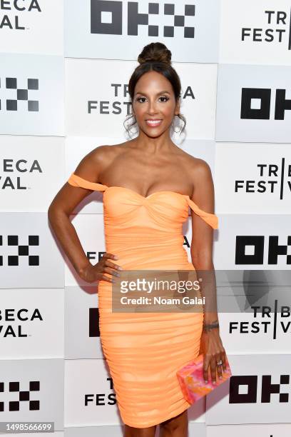 Tia Williams attends "The Perfect Find" World Premiere at Tribeca Film Festival at BMCC Tribeca Center of Performing Arts on June 14, 2023 in New...