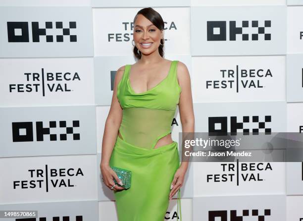 La La Anthony attends "The Perfect Find" premiere during the 2023 Tribeca Festival at BMCC Theater on June 14, 2023 in New York City.
