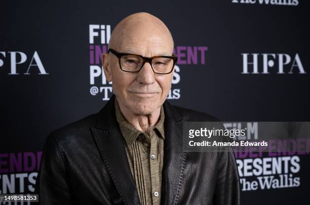 Sir Patrick Stewart attends the Film Independent At The Wallis Presents An Evening With...Sir Patrick Stewart event at the Wallis Annenberg Center...