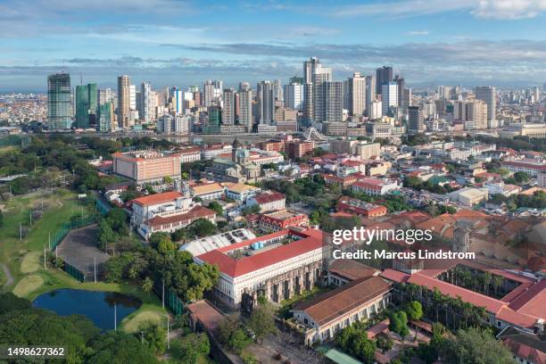 manille, capitale des philippines - greater manila area photos et images de collection