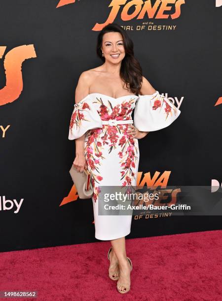 Ming-Na Wen attends the Los Angeles Premiere of LucasFilms' "Indiana Jones and the Dial of Destiny" at Dolby Theatre on June 14, 2023 in Hollywood,...