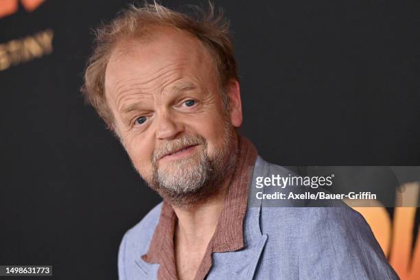 Toby Jones attends the Los Angeles Premiere of LucasFilms' "Indiana Jones and the Dial of Destiny" at Dolby Theatre on June 14, 2023 in Hollywood,...