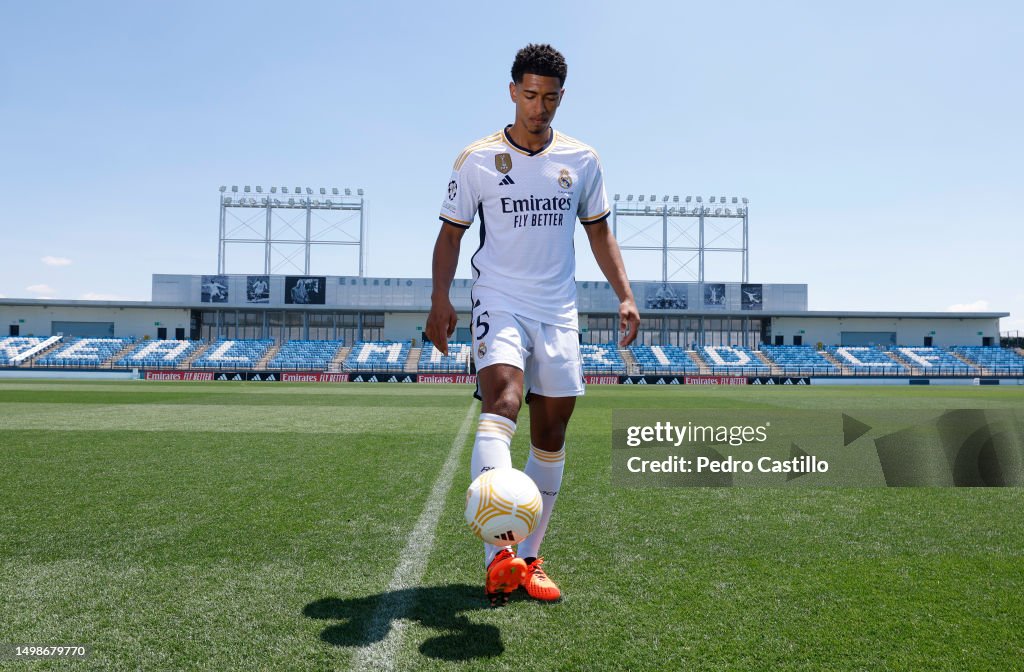 Real Madrid Unveil New Signing Jude Bellingham