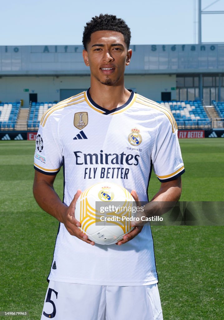 Real Madrid Unveil New Signing Jude Bellingham
