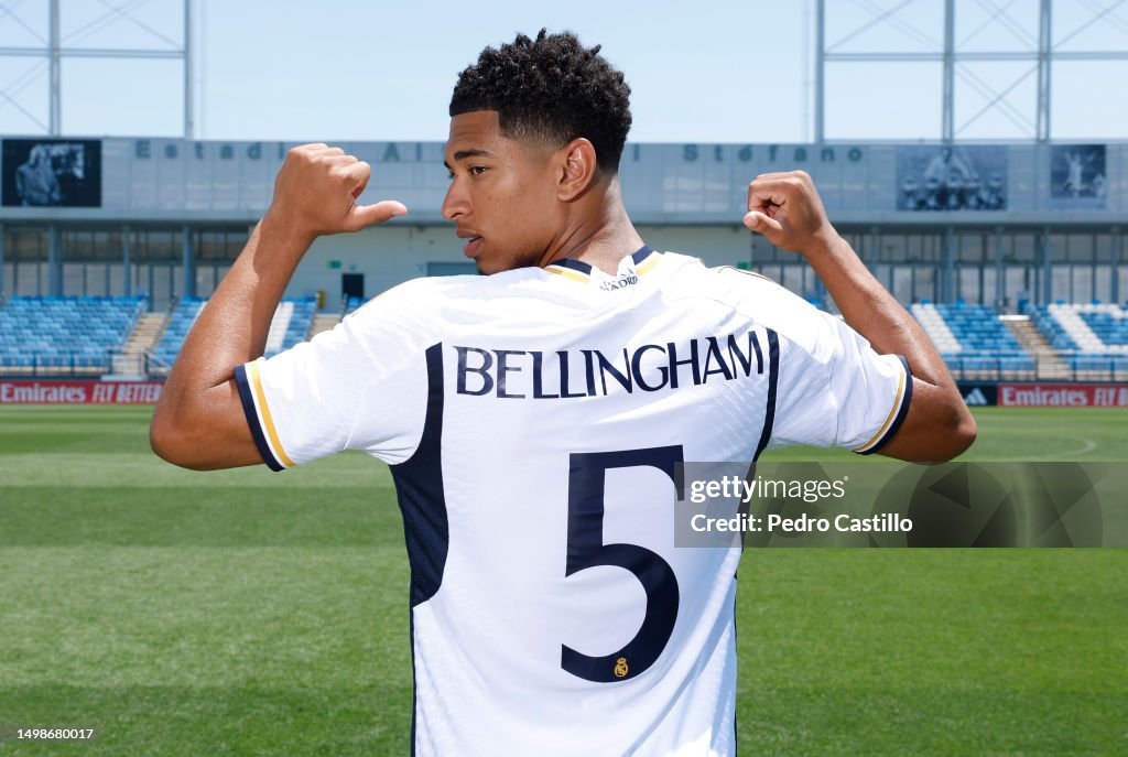 Real Madrid Unveil New Signing Jude Bellingham