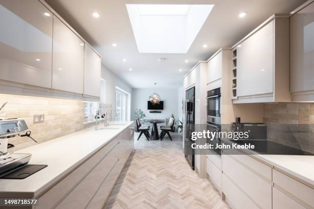 property interiors - skylight stock pictures, royalty-free photos & images