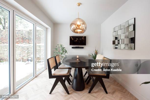 property interiors - pendant light stock pictures, royalty-free photos & images