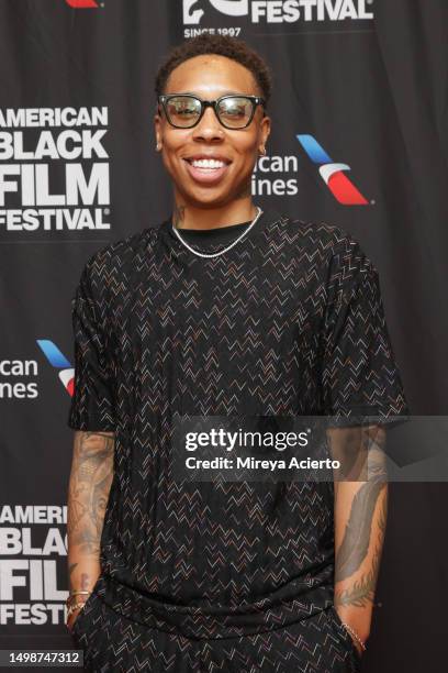 Actress/producer Lena Waithe attends the Lena Waithe Effect during the 2023 American Black Film Festival at New World Center on June 15, 2023 in...