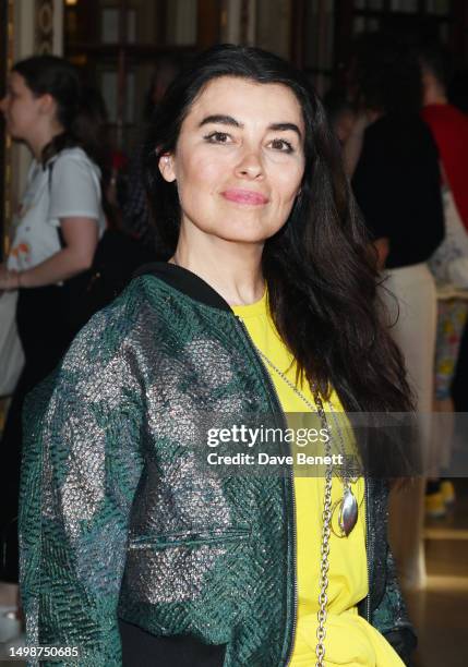 Es Devlin attends the press night performance of "The Crucible" at the Gielgud Theatre on June 15, 2023 in London, England.