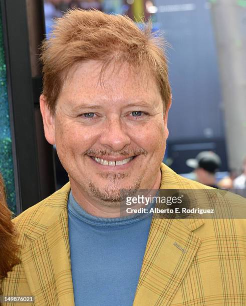 Actor Dave Foley arrives to the premiere of Focus Features' "ParaNorman" at Universal CityWalk on August 5, 2012 in Universal City, California.
