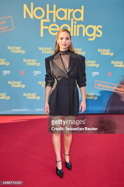 Jennifer Lawrence attends the Berlin Premiere of Sony Pictures' "No Hard Feelings" at Zoo Palast on June 15, 2023 in Berlin, Germany.
