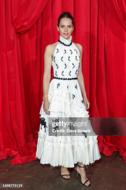 Felicity Jones attends the National Gallery's Summer Party on June 15, 2023 in London, England.