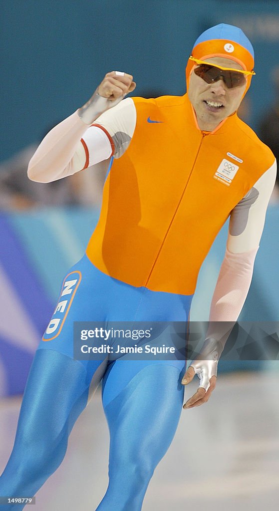 Gerard van Velde of the Netherlands clenches his fist after his race... News Photo Getty Images Gerard van Velde of the Netherlands clenches his fist after his race... News Photo Getty Images