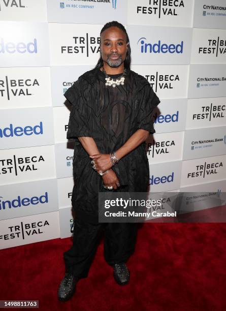 Billy Porter attends Storytellers: Billy Porter with Idina Menzel during the 2023 Tribeca Festival at Spring Studios on June 15, 2023 in New York...