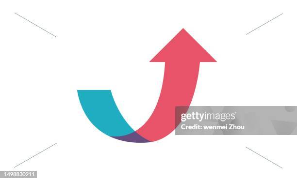 up arrow - achievement logo stock illustrations