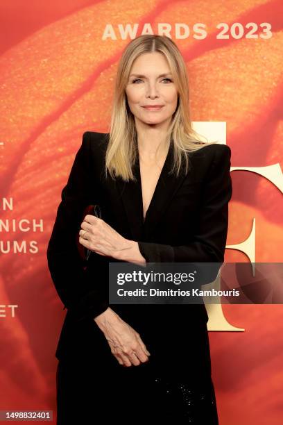 Michelle Pfeiffer attends The 2023 Fragrance Foundation Awards on June 15, 2023 in New York City.