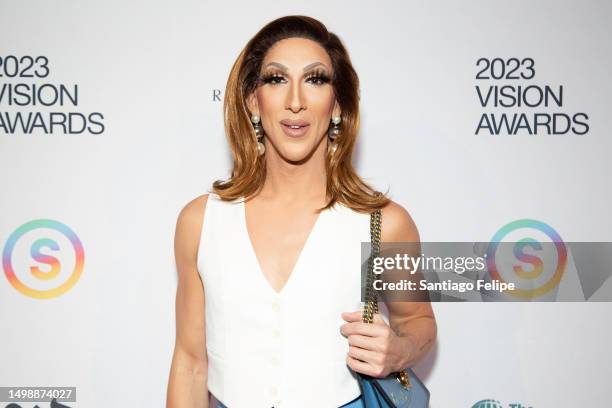 Marti Gould Cummings attends the 2023 Stonewall Vision Awards at The Ziegfeld Ballroom on June 15, 2023 in New York City.