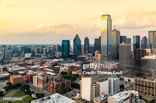 Dallas City Center at Dusk Dallas City Center at Dusk