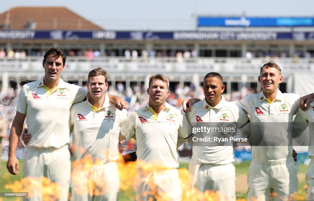 England v Australia - LV= Insurance Ashes 1st Test Match: Day One