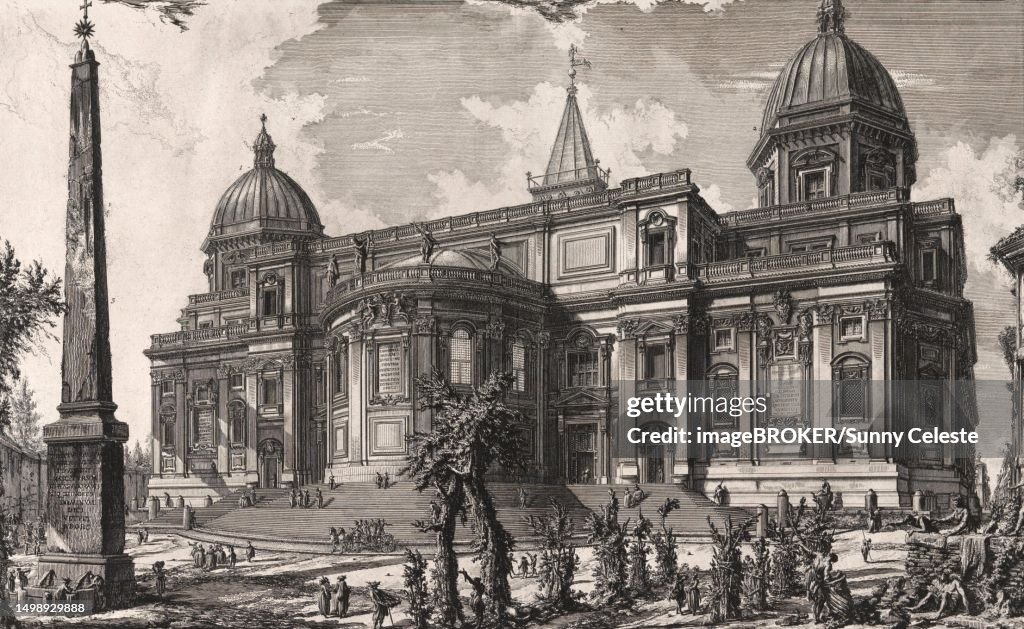 Ancient Rome, Basilica Santa Maria Maggiore, Basilica Sanctae Mariae Maioris, Great Saint Mary, also Santa Maria della Neve, Our Lady of the Snows, Santa Maria ad praesepe is one of the four papal basilicas of Rome with the rank of basilica maior and one