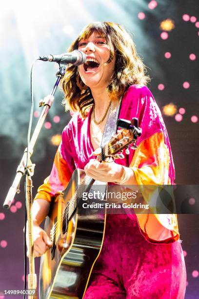 Molly Tuttle performs during 2023 Bonnaroo Music & Arts Festival on June 15, 2023 in Manchester, Tennessee.