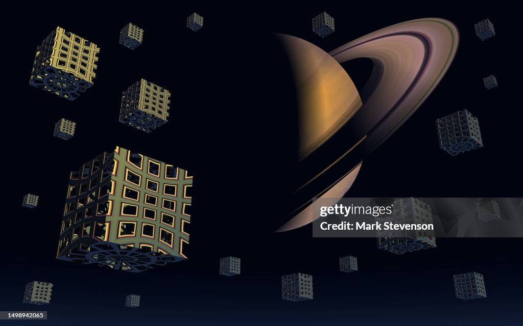 Saturn Cube Matrix