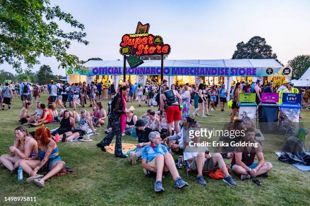 General view of the atmosphere during 2023 Bonnaroo Music & Arts Festival on June 15, 2023 in Manchester, Tennessee.