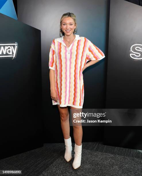 Host Macie Banks visits SiriusXM Studios on June 16, 2023 in Nashville, Tennessee.