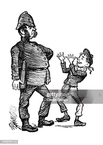 british satire caricature comic cartoon illustration - snook stock illustrations